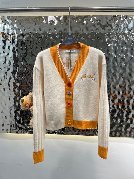 

women's sweaters designer this year's popular new autumn clothes female three-dimensional bear doll high-grade thick thread knitte, White;black