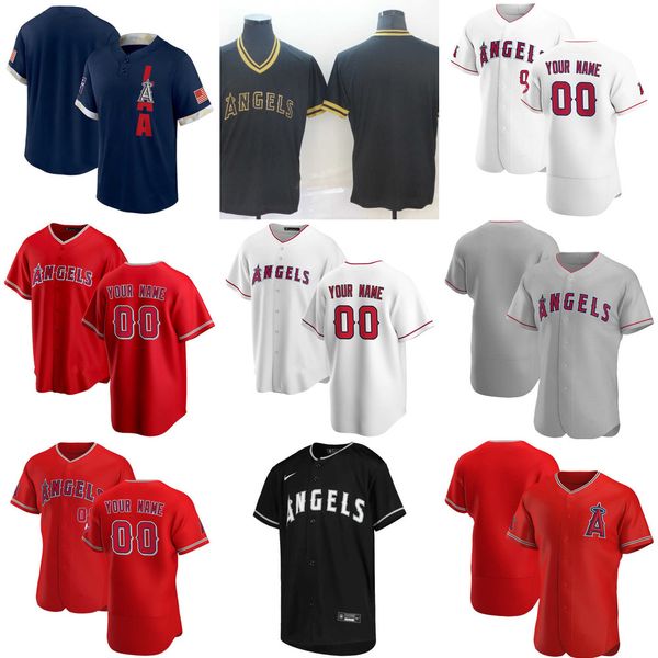 

baseball jerseys custom jersey mens women youth los angeles''angels''21 mike mayers 5 albert pujols 62 jose quintana 43, Blue;black