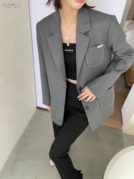 

women's suits & blazers designer fashion brand new spring 2022 suit coat feminine fashionable versatile casual professional small fashi, White;black