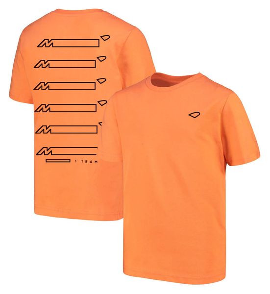 

2022 summer new f1 formula one team men's short sleeve round neck t-shirt fan workwear customization