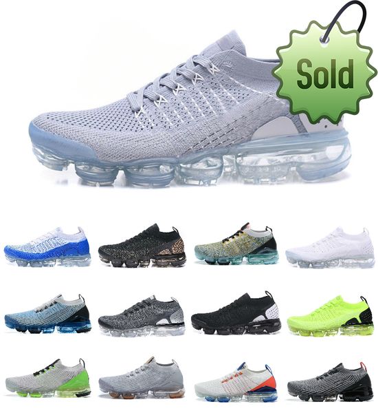 

summer sandals 2022 vapores maxes casual shoes airs fly 2.0 knit 3.0 triple black aurora white oreo dark smoke green turquoise crimson usa a