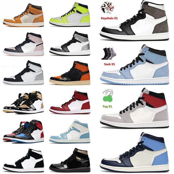 

new jumpman 1 1s high basketball shoes dark mocha university blue obsidian reverse mocha low fragment grey fog jorden1s sneakers trainers sp