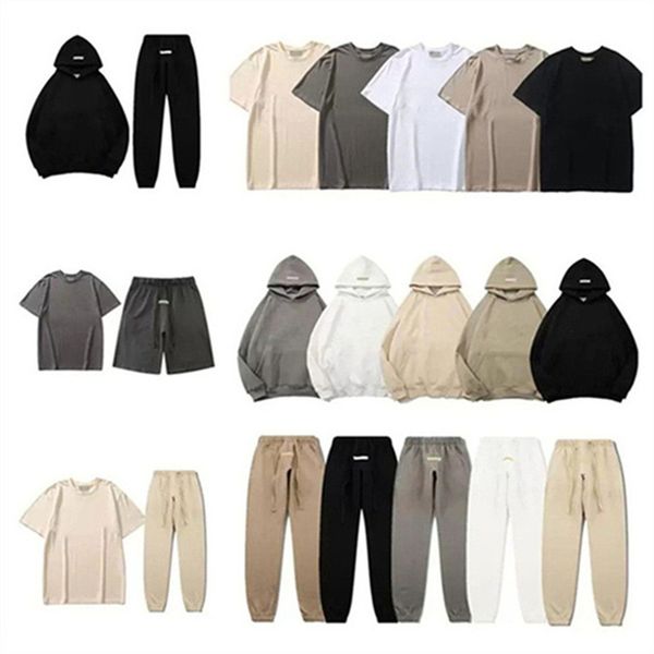 

fashion hoodie jumper tracksuit sweatshirts pullover letter warm two pieces sets pants long sleeve hip sports suit hop cotton hoody casual m, Black