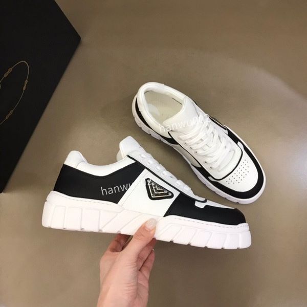 

2022 luxury trainer boots sneakers fashion brand men designer shoes genuine leather sneaker size38-44, Black