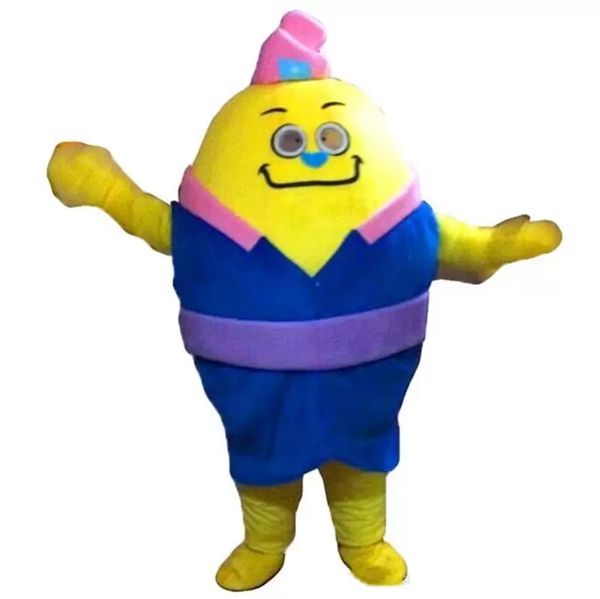 

factory outlets yellow monster mascot costumes cartoon character sz, Red;yellow