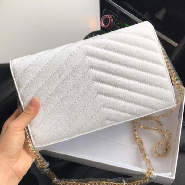 

2022 woman bag handbag wallets genuine purse leather women messenger cross body chain