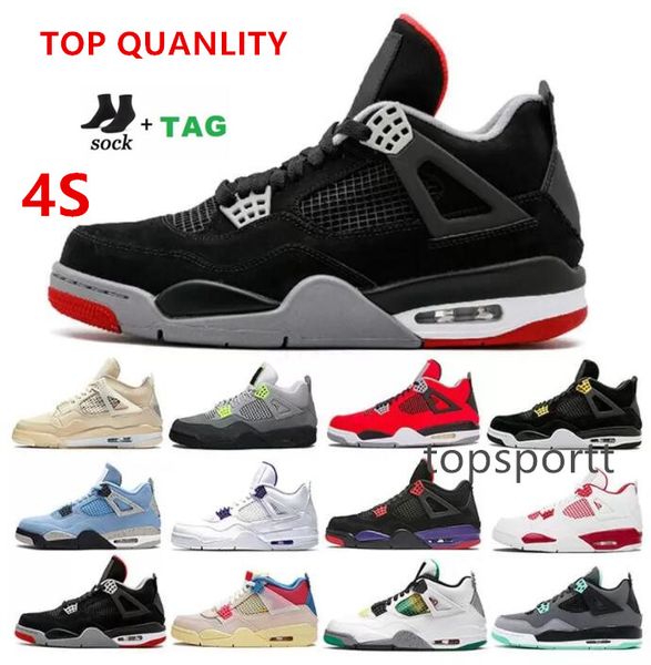 

jumpman 4 4s basketball shoes red thunder sail shimmer taupe haze university blue white oreo mens trainer sport sneakers