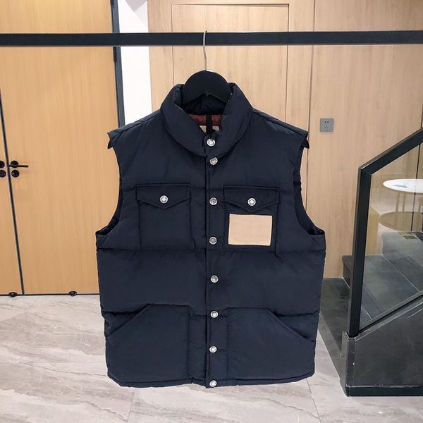 

down jacket designer clothes puffer jacket vest luxury sleeveless fashion mens womens 025, Black