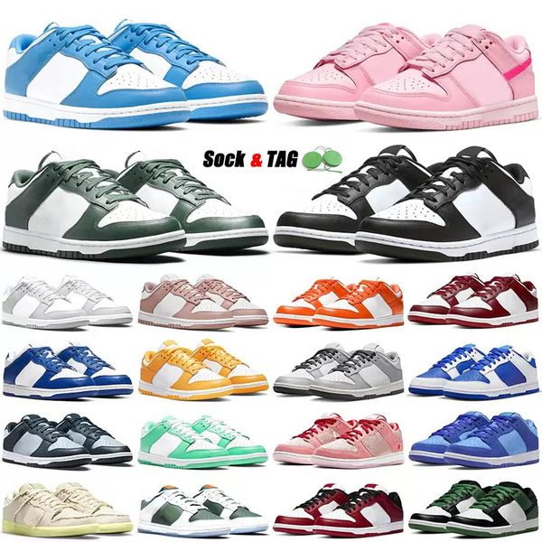 

designer lows casual shoes triple pink panda mummy unc team green pandas men women trainers pandas black whites outdoor walking jogging spor