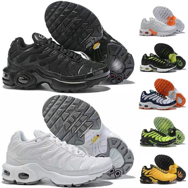 

2021 chaussures kids sneakers rainbow be true boys girls running fashion big infant children laceless sports tn shoes eur 28-35223c, Black