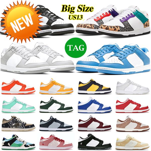 

new sandals big size casual shoes for men women unc panda sneakers designer syracuse grey fog university red womens sports trainers, Black
