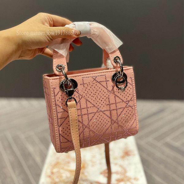 

designer lady bag handbag shoulder cross body clutch flap evening bags tote purse letters flash drilling stripes check tartan geometric wome