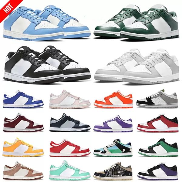 

designer mens women basketball shoes men panda trainers sneakers