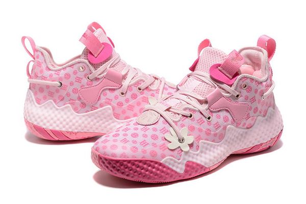 

harden vol 6 pink shoes for sale men purple black white basketball shoe store wholesale with box size40-46