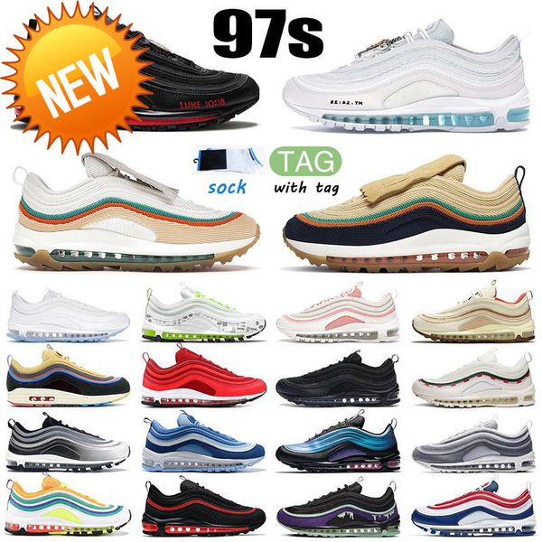 

new sandals men running shoes sean wotherspoon women triple black white leopard silver bullet mens trainer sneakers sports shoe
