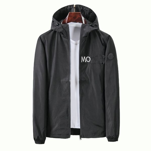 

men jacket designer hooded sportswear casual coat loose long sleeve patchwork male clothe streetwear spring jackets palms angel nfc monclair, Black;brown