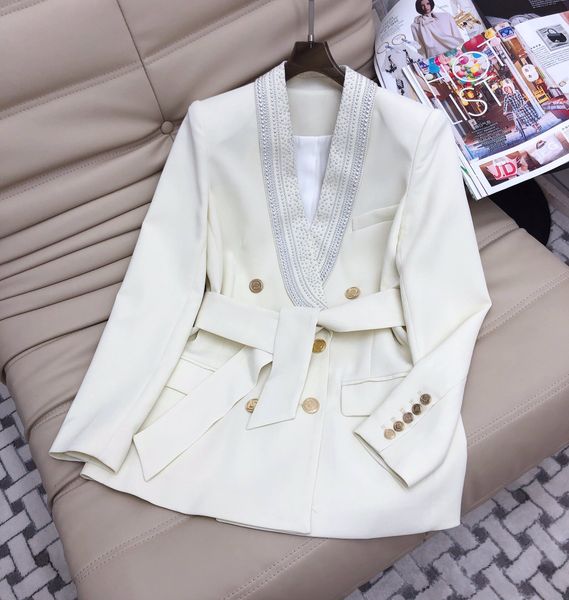 

balm2022 new women's fall winter western suit jacket women's logo coat designer fashion leisure spring coat birthday gift christma, Black;brown
