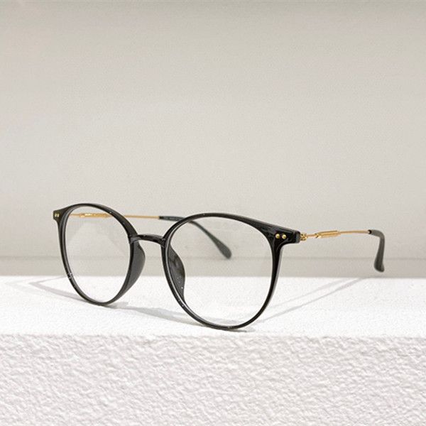 

optical eyeglasses for men and women retro 00004 style anti-blue light lenses full frame random box, White;black