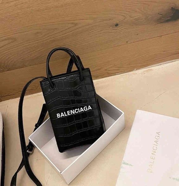 

handbags fashion balencigas bags designer tattooed mobile phone bag women's hand korean version versatile zero wallet
