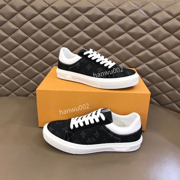 

2022 the latest sale boots men's retro low-printing sneakers design mesh pull-on luxury ladies fashion breathable casual shoes size38-4, Black