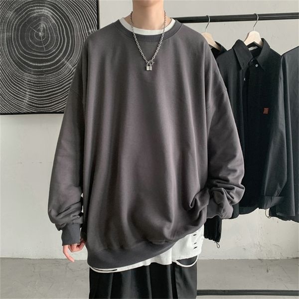 

men's hoodies sweatshirts hoodies sweatshirt mens black white hip hop punk pullover streetwear casual fashion clothes mens oversized ko