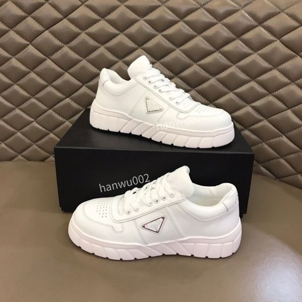 

luxury trainer boots sneakers fashion brand men designer shoes genuine leather sneaker size38-44, Black