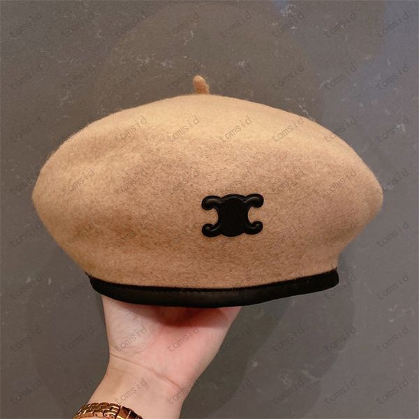 

beanies designer beret womens luxury cashmere hat wool beret cap lady outdoor travel warm winter windproof vacation bonnet caps, Blue;gray