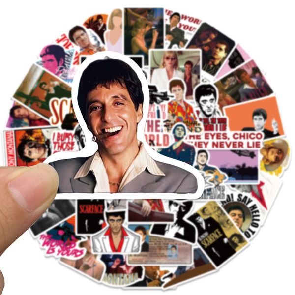 

50pcs skateboard stickers classic movie for car baby diary phone lapkids toys diy decals