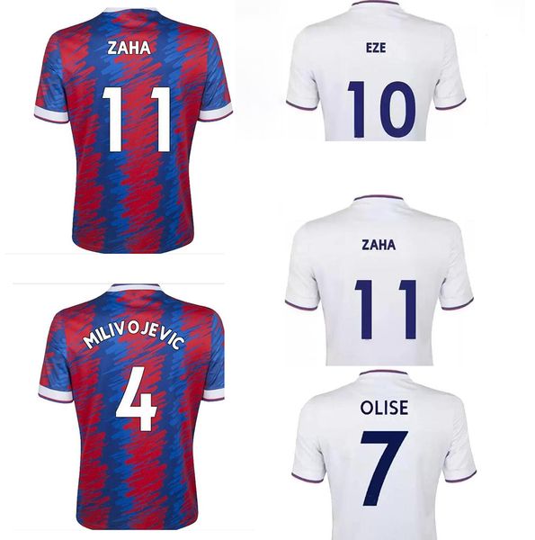

10 eze 22 edouard 22 23 soccer jerseys customized home thai quality yakuda 15 schlupp 11 zaha 9 j.ayew 7 olise football wear design your own, Black;yellow