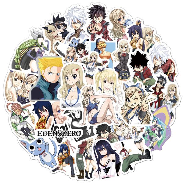 

50pcs hentai sticker for water bottle lapskateboard motorcycle waterproof decals