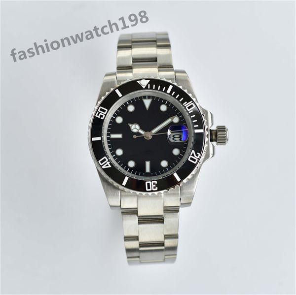 

mens watch designer watch luxury watches 2813 automatic mechanical movement r0lex watchs for man 41mm sapphire mirror 904l stainless steel w, Slivery;brown