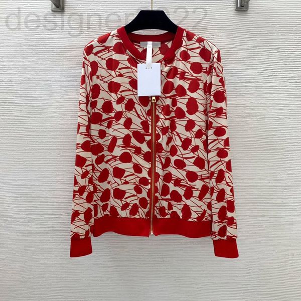 

women's jackets designer european stand collar thin jacket baseball suit air conditioning shirt long sleeve zipper coat fj95, Black;brown