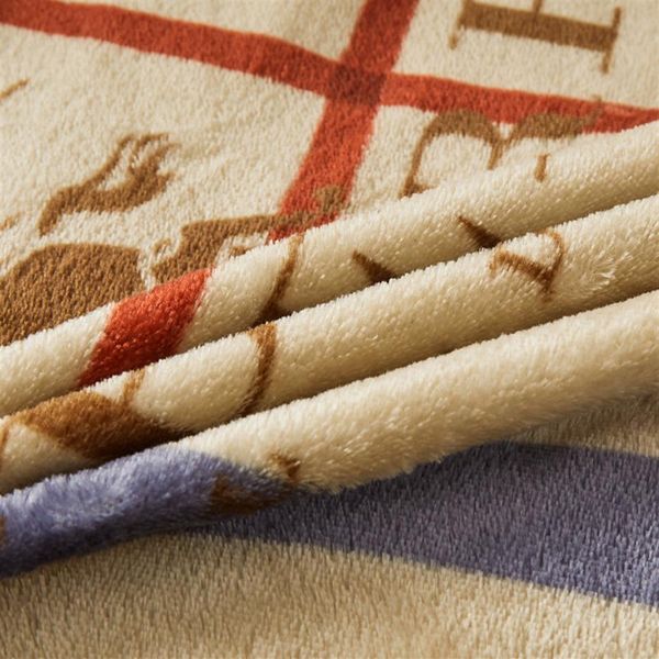 

designer luxury letter blankets 150cm 200cm tide brand blanket thickened fl237y