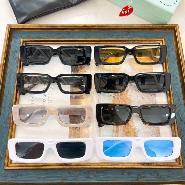 

hip-hop square sunglasses women men off notch hole design white sun glasses blue ladies vintage shados eyewear uv protection bo7fskw7, White;black