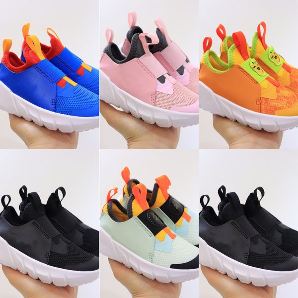 

kids children flex runner casual shoes run black pink blue running shoes girls boys breathable sneakers youth kid baby toddlers students sne