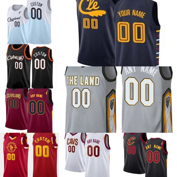 

basketball jerseys custom men women youth cleveland''cavaliers''cedi 16 osman 1 rajon rondo 00 brandon goodwin lauri 24, Black;red