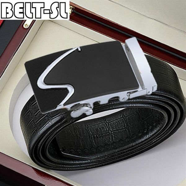 

men belts fashion men's belts leather belt strap designer automatic personality belts suit trousers belt281l, Black;brown
