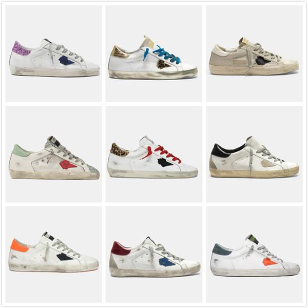

#golden#gooses#sneaker sandals super star women sneakers italy designer shoes sequin classic white do-old dirty baskets man shoe sne axk, Black