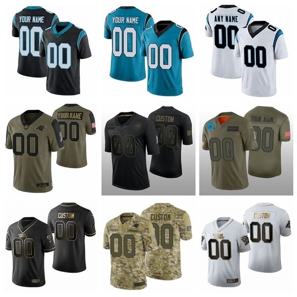 

jersey 2021 custom carolina men women youth panther football edition city split vapor limited stitched jersey size s-6xl, Black