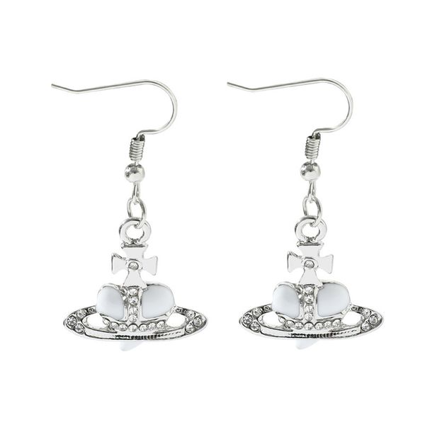 

planet heart charm earrings designer for women vivienne jewelry gifts, Golden