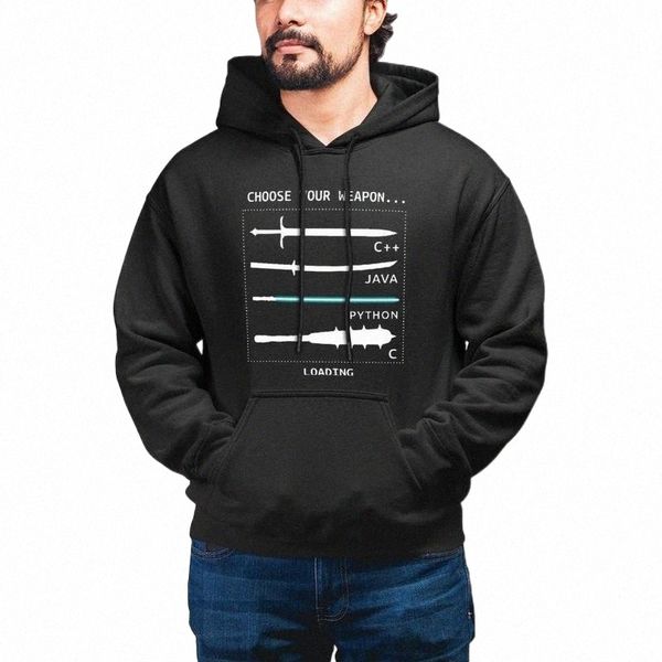 

men's hoodies & sweatshirts programmer code python hoodie cotton programming casual long sleeve streetwear pullover big warm mens i6jv#, Black