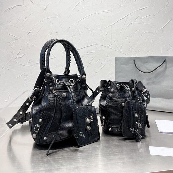 

womens bucket bags tote shoulder bag brand crochet crossbody bags designer punk totes composite handbags shopping purses