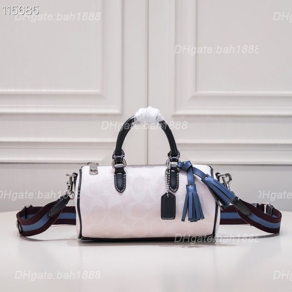 

new women's boston bags fashion print contrast leather handbag horizontal pillow bag mini diagonal pencil case