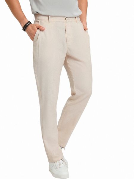 

men's pants men slant pocket tailored pants 2022 new h0cz#, Black