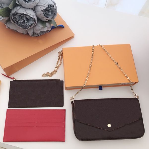 

2022 new classic design ladies shoulder crossbody bag leather fashion ladies clutch messenger bag with dust bag box