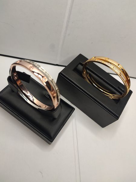 

ladies gold chain bracelet for women designer gold angle two colors overlap designer jewelry femme silver set diamond simple watches men cou, Black