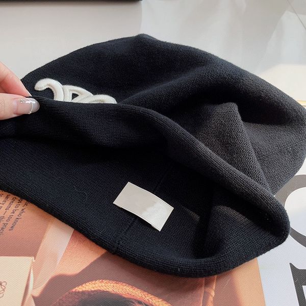 

beanies winter heap cap ski head-wrapping hip hop toque autumn wool cold hat letter rhombus pile hat double knitted for men and women outdoo, Blue;gray
