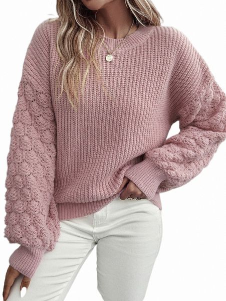 

women's sweaters textured knit drop shoulder sweater p8iz#, White;black