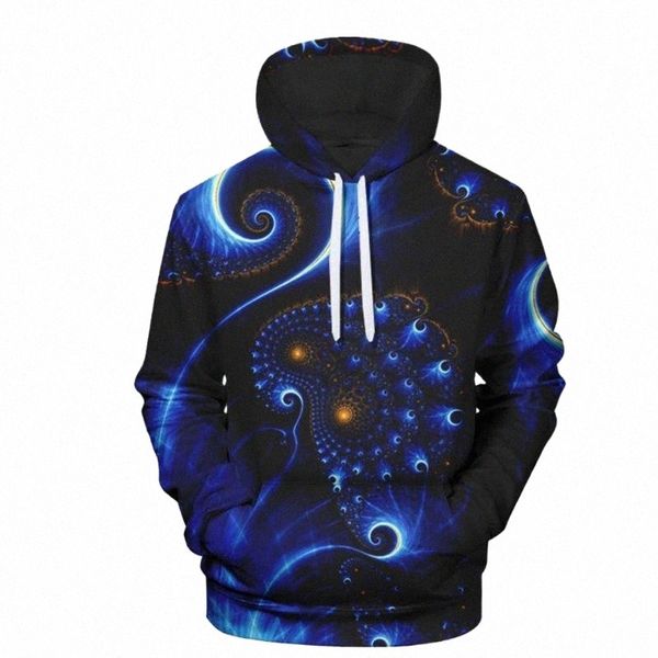 

men's hoodies & sweatshirts 2021 product gradient color pattern trend casual 3d digital printing hooded k9m1#, Black