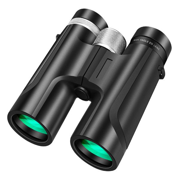 

12x42 powerful binoculars with clear weak light vision with phone adapter and tripod compact binocular for bird watching hunting outdoor tra